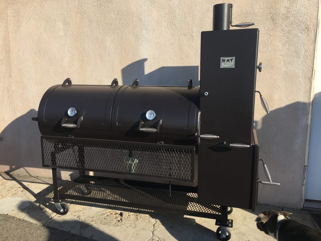 60″x24″ Smoker with Vertical 5,200 KAT BBQ Smokers