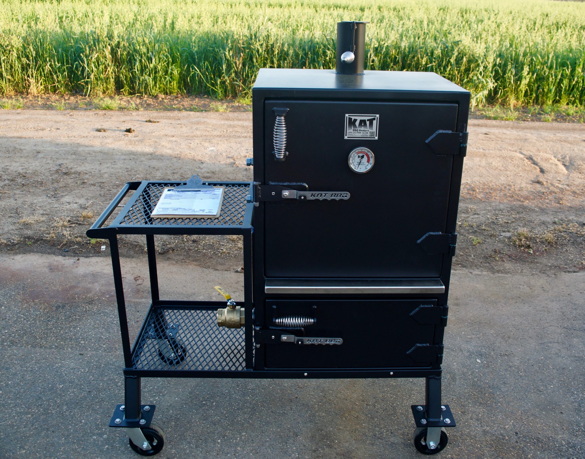 Small Vault Insulated Smoker 2,500 KAT BBQ Smokers